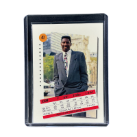 1991 Skybox NBA Cliff Levingston #41 Back