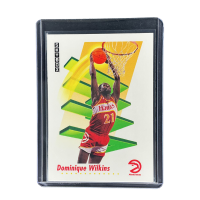 1991 Skybox NBA Dominique Wilkins #10 
 Front
