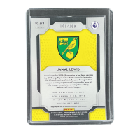 2019-20 Panini Prizm Premier League Soccer Jamal Lewis RC /109 #278 Back