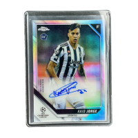 2022 Topps Chrome UEFA Champions League Kaio Jorge RC Auto #CA-KJ Front