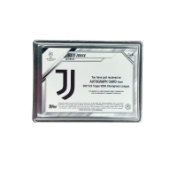 2022 Topps Chrome UEFA Champions League Kaio Jorge RC Auto #CA-KJ Back