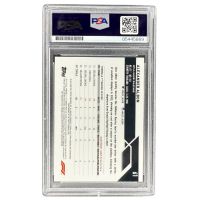 2023 Topps Chrome F1 Alex Albon PSA/DNA Certified Authentic #61 PSA Auto Back
