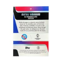 2025-26 Topps UEFA Club Competitions Mathis Amougou #177 Back