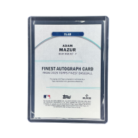 2025 Topps Finest Baseball Adam Mazur RC Auto #FA-AM Back