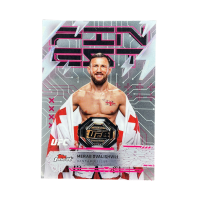 2025 Topps Finest UFC Merab Dvalishvili #219 Front