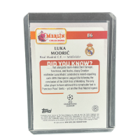 2025 Topps Merlin Luka Modric #86
 Back