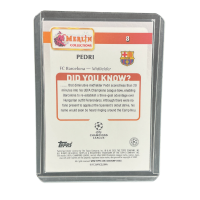 2025 Topps Merlin Pedri #8
 Back
