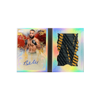 2025 Topps Royalty UFC Belal Muhammad Autographed Jumbo Relic Booklet /25 Auto Fighter-Worn Memorabilia #AJR-BM Front