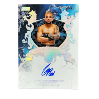 2025 Topps Royalty UFC Christian Rodriguez Royalty Autographs /49 Auto #RY-CA
Front