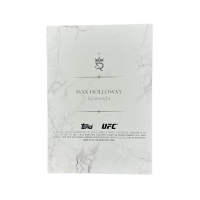 2025 Topps Royalty UFC Max Holloway /35 #30 Back
