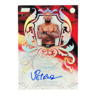 2025 Topps Royalty UFC Vitor Prtrino RC Pursuit Of Greatness /99 Auto #POG-VP Front