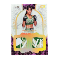 2025 Topps Royalty UFC Yazmin Jauregui Regalia Relics /10 Fighter-Worn Memorabilia #RR-YJ Front