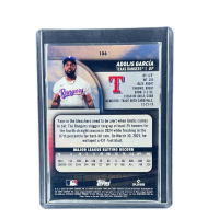 2025 Topps Stadium Club Baseball Adolis Garia Lime Green Parallel #106
 Back