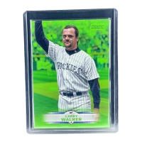 v2025 Topps Stadium Club Baseball Larry Walker Lime Green Parallel #36
 Front