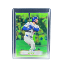 2025 Topps Stadium Club Baseball Michael Busch Lime Green Parallel #3
 Front