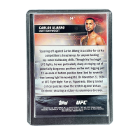 2025 Topps Stadium Club UFC Carlos Ulberg #54 Back