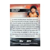 2025 Topps Stadium Club UFC Raul Rosas #38 Back