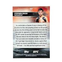 2025 Topps Stadium Club UFC Stephen Erceg #183 Back