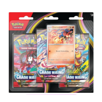 2026 Pokemon Mega Evolution Chaos Rising 3-Pack Blister