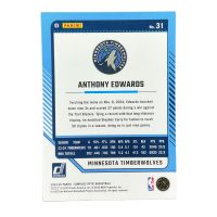 2024-25 Panini Donruss Optic Basketball Anthony Edwards #31
Back
