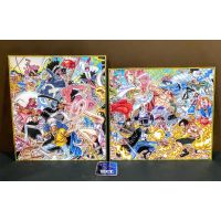 2x 1000th Chapter Ichiban Kuji Shikishi Art Boards by Eiichiro Oda Front