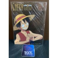 2001 Vintage Monkey D Luffy Clear B6 Plastic Underlay Pencil Board