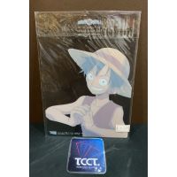 2001 Vintage Monkey D Luffy Clear B6 Plastic Underlay Pencil Board