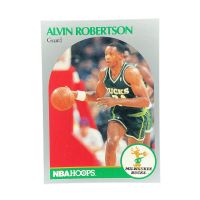 1990 NBA Hoops Alvin Robertson #182 Front