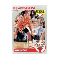 1990 NBA Hoops B.J. Armstrong RC #60 Front