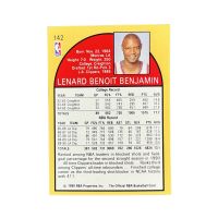 1990 NBA Hoops Benoit Benjamin #142 Back