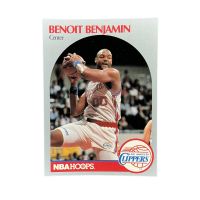 1990 NBA Hoops Benoit Benjamin #142 Front