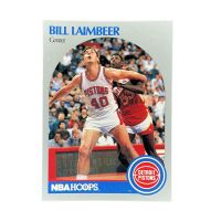 1990 NBA Hoops Bill Laimbeer #108 Front1990 NBA Hoops Bill Laimbeer #108