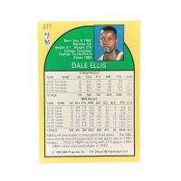 1990 NBA Hoops Dale Ellis #277 Back
