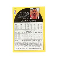 1990 NBA Hoops Danny Young #252 Back