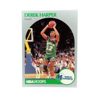 1990 NBA Hoops Derek Harper #86 Front