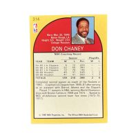 1990 NBA Hoops Don Chaney #314 Back