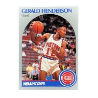 1990 NBA Hoops Gerald Henderson #106 Front