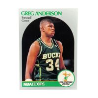 1990 NBA Hoops Greg Anderson #173 Front