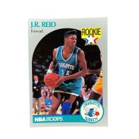 1990 NBA Hoops J.R. Reid #57 Front