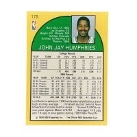 1990 NBA Hoops Jay Humphries #175 Back