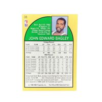 1990 NBA Hoops John Bagley #38 Back