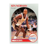 1990 NBA Hoops Ken Norman #149 Front