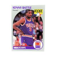 1990 NBA Hoops Kenny Battle RC #233 Front