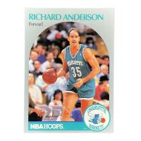 1990 NBA Hoops Richard Anderson #49 Front