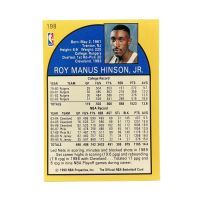 1990 NBA Hoops Roy Hinson #198 Back