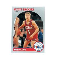 1990 NBA Hoops Scott Brooks #226 Front