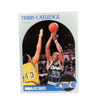 1990 NBA Hoops Terry Catledge #216 Front