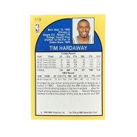 1990 NBA Hoops Tim Hardaway RC #113 Back