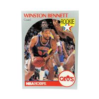 1990 NBA Hoops Winston Bennett RC #70 Front