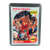 1990 Nba Hoops Byron Dinkins Rc #123
Front